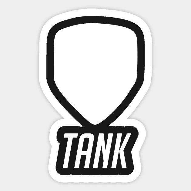 Overwatch Tank Sticker by Aleecat